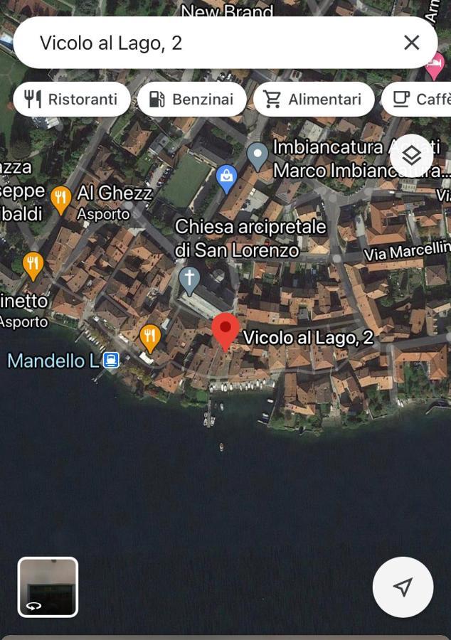 La Casina Al Lago Mandello del Lario Exteriér fotografie